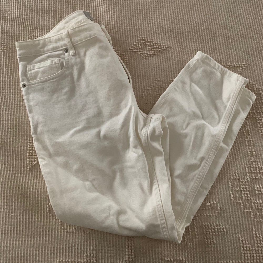 Everlane mid rise skinny jeans, size 32 ankle